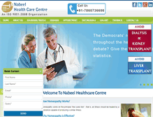 Tablet Screenshot of nabeelhealthcare.com